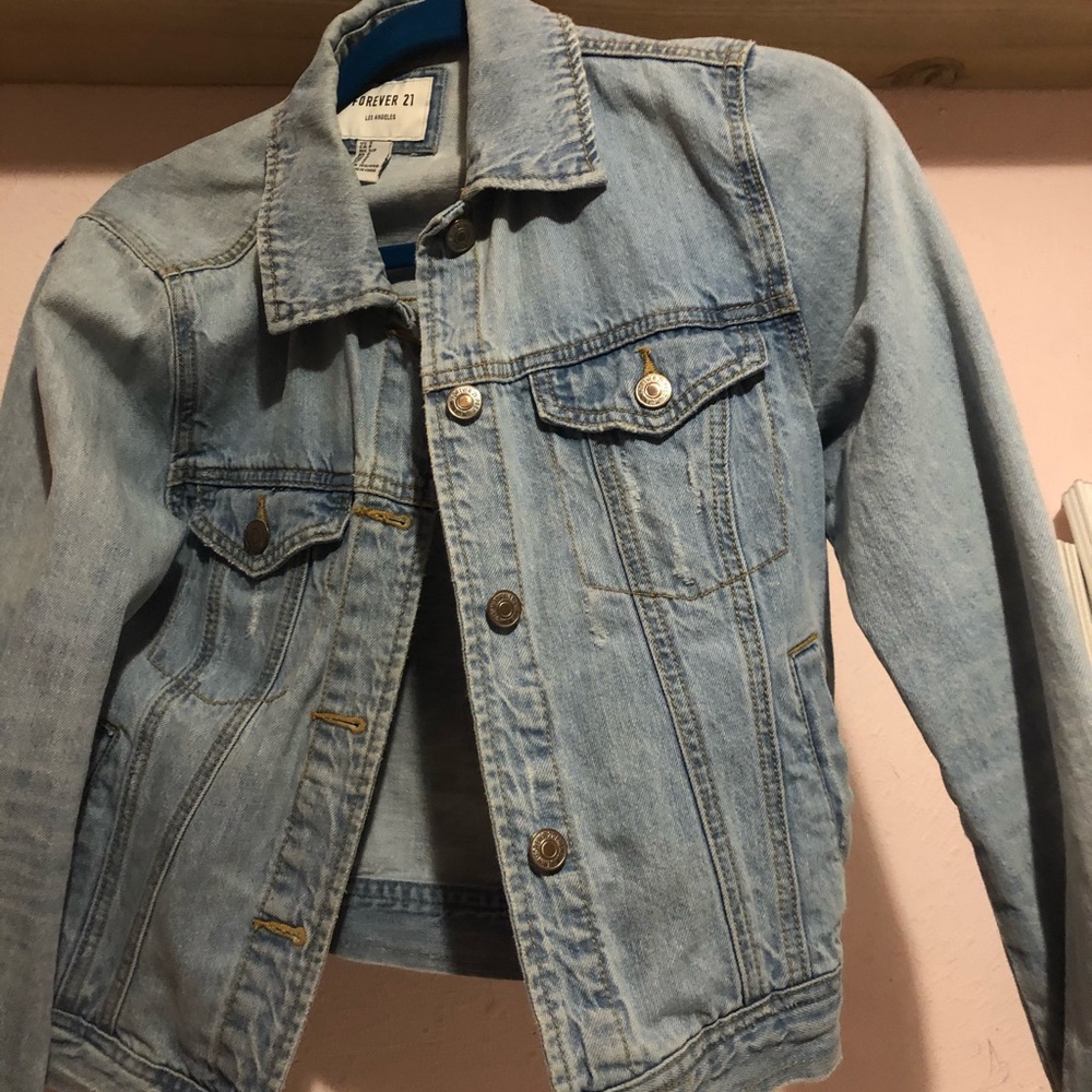 Forever 21 Light Denim Jacket